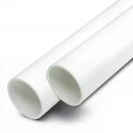 انابيب بلاستيك UPVC الوطني ضغط 9 بار  مقاس 8 إنش سمك 7.8 مم لون أبيض
