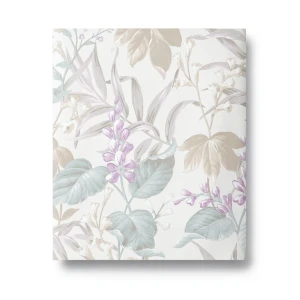 Italian Wallpaper Floral Design 10m x 0.53m Off White, Model 28854