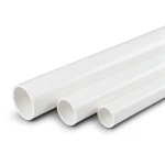 مواسير UPVC مقاس 4 إنش سمك 1.77 مم SDR 64 لون أبيض