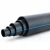 HDPE Plastic Pipe  Nominal Pressure 4 Bar [PE 100] OD 630 mm  SDR 33  Color Black with Blue Stripes | Almona Factory
