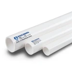 أنابيب UPVC مقاس 8 إنش ضغط 6.9 بار سمك 5.33 مم أبيض | بلاستيك الوطنية