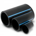 مواسير HDPE الوطني لشبكات المياه  ضغط 16 بار قطر خارجي 200 مم سمك 11.9 مم لون اسود