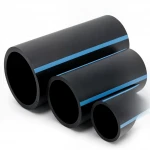 مواسير HDPE الوطني لشبكات المياه  ضغط 12.5 بار قطر خارجي 315 مم سمك 15 مم لون اسود