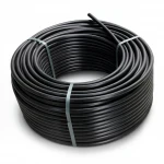 لفة أنابيب HDPE ضغط  3.2 بار [PE 100] قطر خارجي 140 مم  SDR 41  لون اسود | مصنع المنى