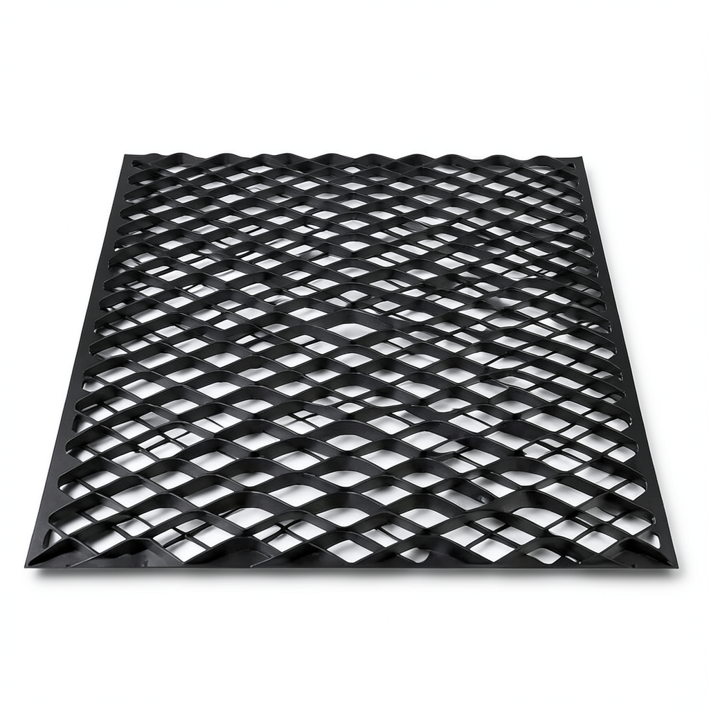 Hot Rolled Black Steel Expanded Metal Mesh 1.4 mm Thickness 7m Length 1.22m Width