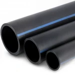 أنابيب HDPE الوطني لشبكات المياه  ضغط 12.5 بار قطر خارجي 355 مم سمك 16.9 مم لون اسود