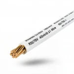 Stranded Wire 185mm 450/750V, Copper Conductor, PVC Insulation, White Color | Riyadh Cables