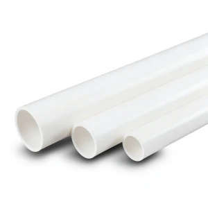 UPVC Pipes Schedule 80 Outside Diameter 101.6 mm Thickness 8.08 mm White