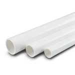أنابيب UPVC جدول 80 مقاس 5 إنش قطر خارجي 141.3 مم سمك 9.52 مم أبيض