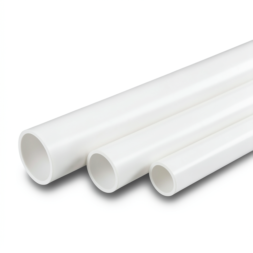 UPVC Pipes 4 Inch Thickness 1.77 mm SDR 64 White Colour