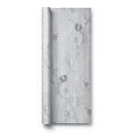 Floral Wallpaper Gray Color 10m x 1.06m, Model 5422