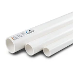 أنابيب UPVC مقاس 8 إنش ضغط 6.9 بار سمك 5.33 مم أبيض | بلاستيك الوطنية