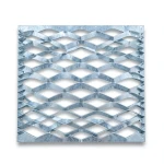 Galvanized Steel Expanded Metal Mesh Thickness 1.2 mm Width 1.22 M Length 7 meter