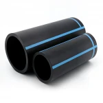 مواسير HDPE الوطني لشبكات المياه  ضغط 16 بار قطر خارجي 63 مم سمك 4.7 مم لون اسود