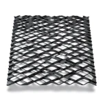 Hot Rolled Black Steel Expanded Metal Mesh Thickness 1.4 mm Width 1.22 m Length 5 m