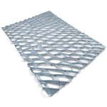 Galvanized Steel Expanded Metal Mesh Thickness 1.4 mm Width 1.22 M Length 5 M | Bait Al Tatawor
