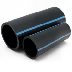 مواسير HDPE الوطني لشبكات المياه  ضغط 20 بار قطر خارجي 20 مم سمك 1.9 مم لون اسود