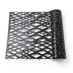 Hot Rolled Black Steel Expanded Metal Mesh 1.4 mm Thickness 7m Length 1.22m Width