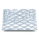 Galvanized Steel Expanded Metal Mesh Thickness 1.2 mm Width 1.22 M Length 1 M