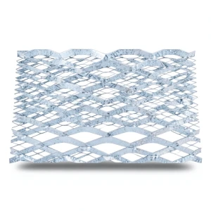 Galvanized Steel Expanded Metal Mesh Thickness 1.2 mm Width 1.22 M Length 1 M