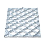 Galvanized Steel Expanded Metal Mesh Thickness 1.2 mm Width 1.22 m Length 2 m
