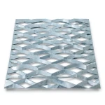 Galvanized Steel Expanded Metal Mesh Thickness 1.2 mm Width 1.22 m Length 4 m