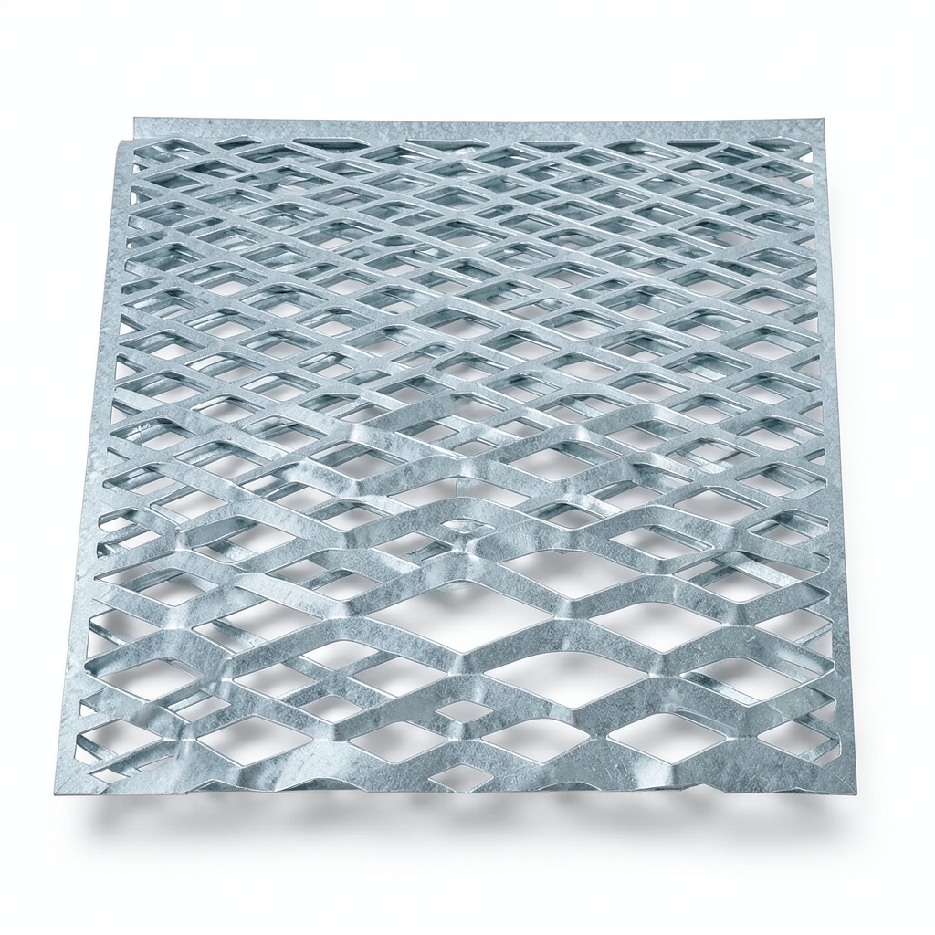 Galvanized Steel Expanded Metal Mesh Thickness 1.2 mm Width 1.22 M Length 5 M