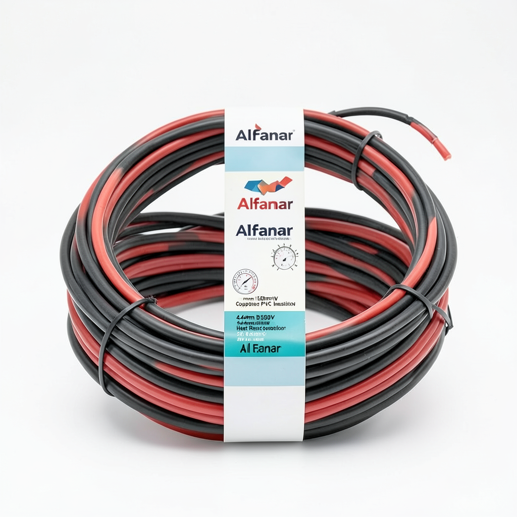لفة سلك مجدول كهربائي الفنار 150 مم2 450/750 فولت موصل نحاس 2.44 مم عزل PVC مقاوم للحرارة | شركة الفنار