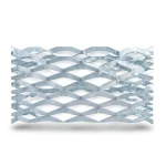 Galvanized Steel Expanded Metal Mesh Thickness 1.2 mm Width 1.22 M Length 7 meter