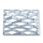 Galvanized Steel Expanded Metal Mesh Thickness 1.4 mm Width 1.22 m Length 3 m