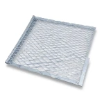 Galvanized Steel Expanded Metal Mesh Thickness 1.4 mm Width 1.22 m Length 2 m