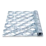 Galvanized Steel Expanded Metal Mesh Thickness 1.4 mm Width 1.22 m Length 3 m