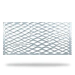Galvanized Steel Expanded Metal Mesh Thickness 1.4 mm Width 1.22 m Length 4 m