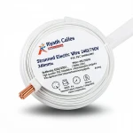 Stranded Electric Wire 240mm2 450/750V, Copper Conductor, PVC Insulation, White Color | Riyadh Cables