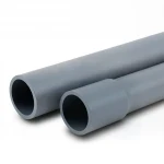 انابيب UPVC الوطنى ضغط 2 بار  قطر خارجي 250 مم سمك 2.00 مم لون رمادي