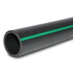 مواسير بلاستيك HDPE ضغط 10 بار PE 63 قطر خارجي 450 مم SDR 11 لون أسود