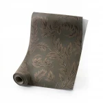 Italian wallpaper, dark beige color, length 10 m, width 1.06 m, model 4713