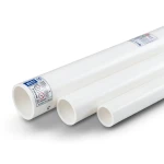 مواسير UPVC ضغط 11 بار مقاس ¼ 1 إنش سمك 1.63 مم أبيض | بلاستيك الوطنية