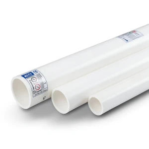 مواسير UPVC ضغط 11 بار مقاس ¼ 1 إنش سمك 1.63 مم أبيض | بلاستيك الوطنية