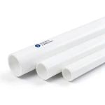 انابيب بلاستيك UPVC مقاس 2 إنش سمك 1.85 مم ضغط 8.6 بار لون أبيض | بلاستيك الوطنية