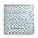 Galvanized Steel Expanded Metal Mesh  [Mazyoon] Thickness 1.7 mm Width 2.44  M Length 1 M | Bait Al Tatawor Company