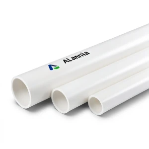 مواسير UPVC مقاس ½ 1 إنش ضغط 11 بار سمك 1.85 مم أبيض | بلاستيك الوطنية