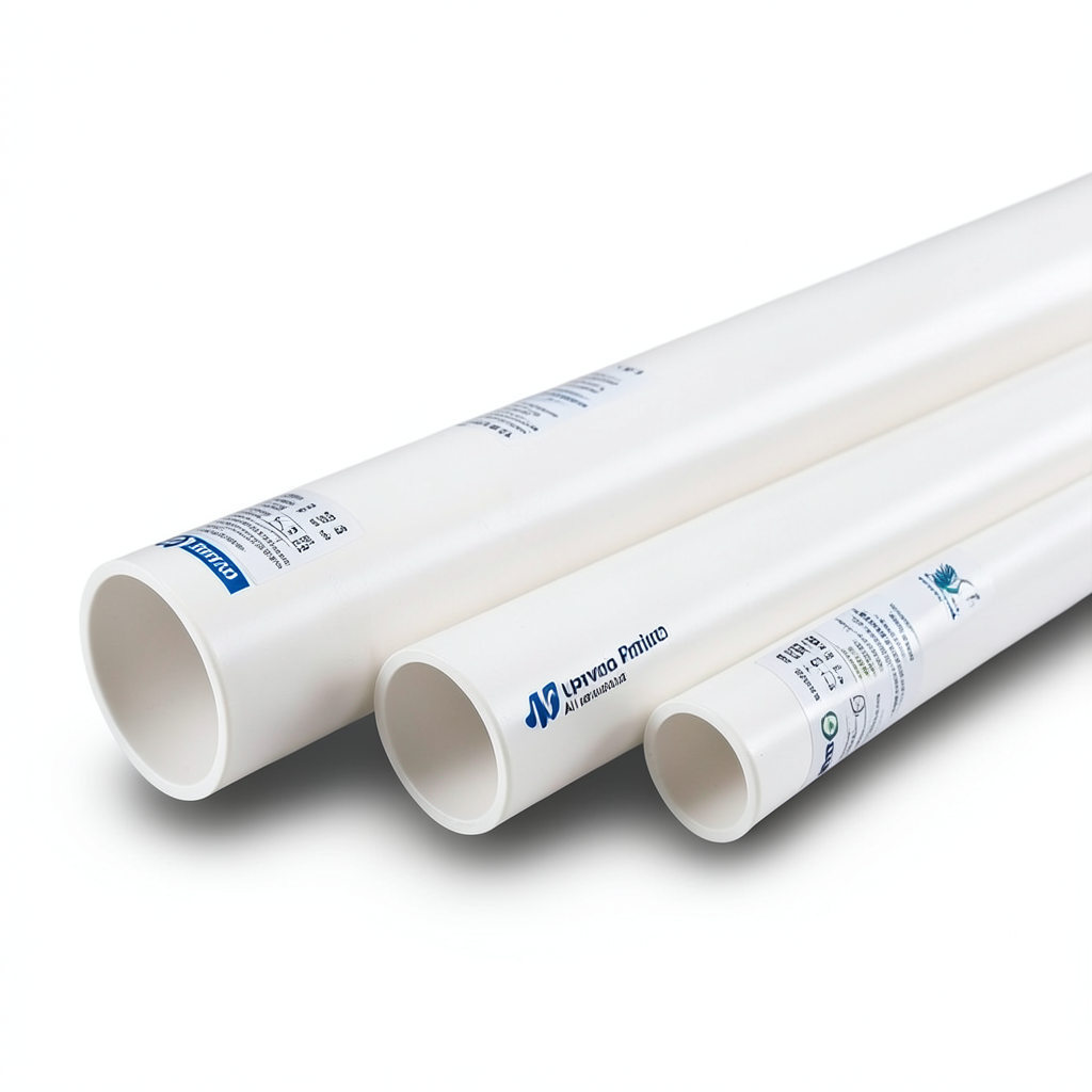 أنابيب UPVC مقاس 1 إنش ضغط 13.8 بار سمك 1.60 مم أبيض | بلاستيك الوطنية
