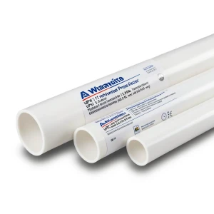 UPVC Pipes 1¼ Inch Nominal Pressure 13.8 Bar Thickness 2.01 mm White | Al Watania Plastics