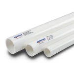 أنابيب UPVC مقاس ½ 1 إنش ضغط اسمي 13.8 بار سمك 2.29 مم أبيض | بلاستيك الوطنية