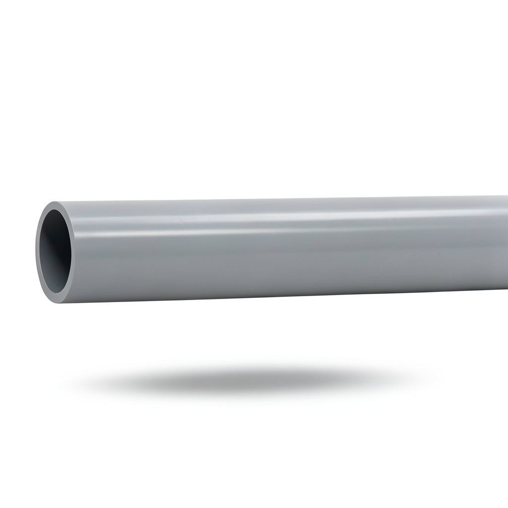 UPVC Pipes 110 mm Size, 16 Bar Pressure, Gray Color