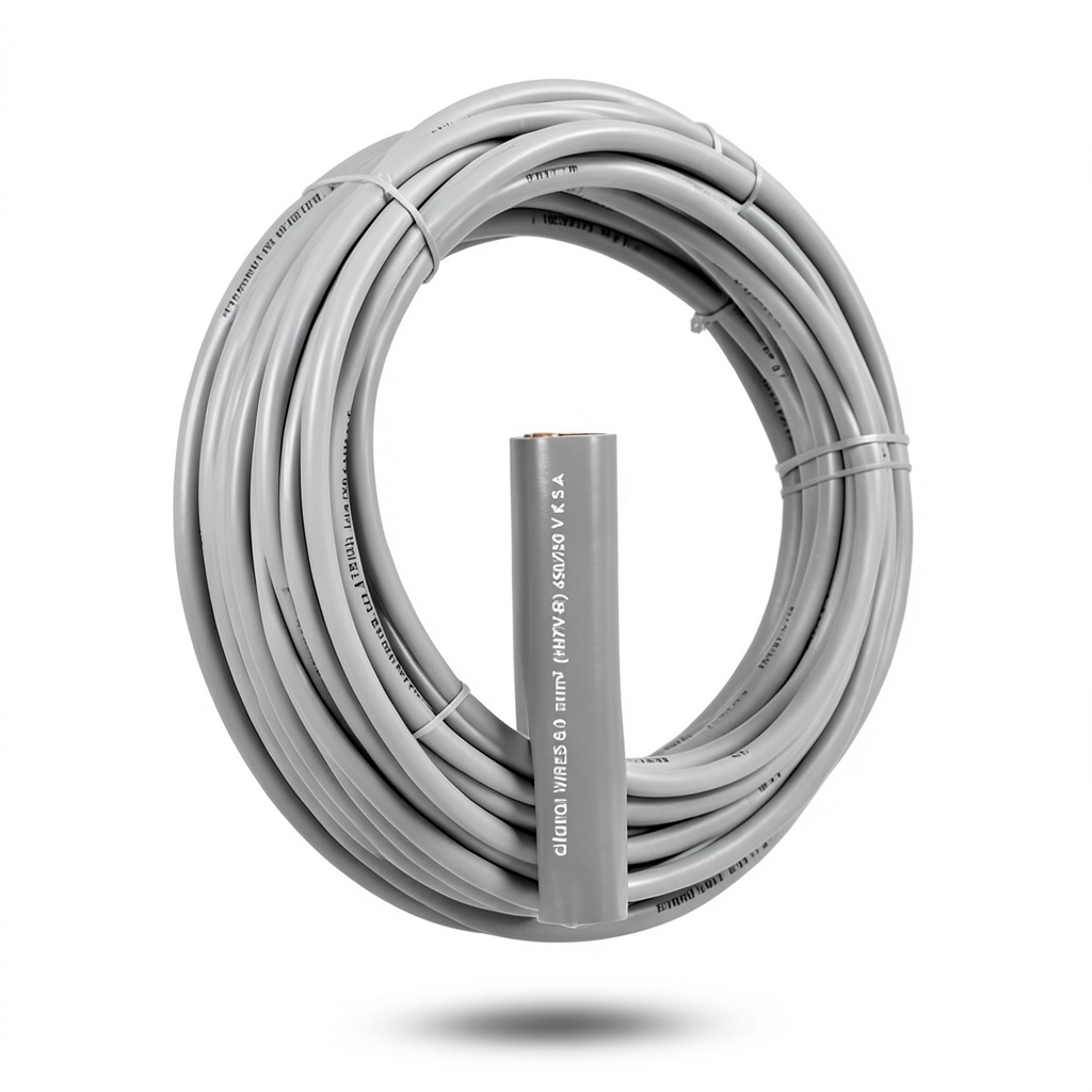 Alfanar Stranded Electric Wire 150mm² 450/750V Copper Conductor 2.44mm Diameter Heat Resistant PVC Insulation | Al Fanar