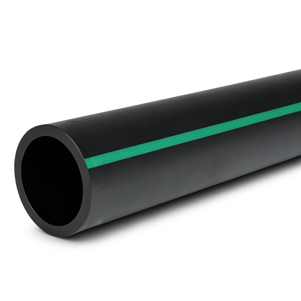 أنابيب HDPE ضغط 10 بار PE 63 قطر خارجي 400 مم SDR 11 لون أسود