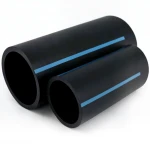 مواسير HDPE الوطني لشبكات المياه  ضغط 20 بار قطر خارجي 20 مم سمك 1.9 مم لون اسود