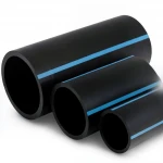 مواسير HDPE الوطني لشبكات المياه  ضغط 16 بار قطر خارجي 75 مم سمك 5.6 مم لون اسود